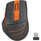 Мышь беспроводная A4Tech FG30 оптическая 1000-2000dpi 2.4GHz с батарейкой без подсветки Black-Orange