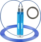 Скакалка скоростная на подшипниках алюминиевая MadMax MFA-286 Speed jump rope Blue (MFA-286-BLU-U)