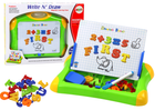 Tablica magnetyczna edukacyjna LEAN Toys cyfry, litery (5905991008750)