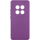 Чохол TPU GETMAN Liquid Silk Full Camera для Xiaomi Redmi Note 14 Pro 5G Фіолетовий / Grape