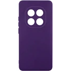 Чохол TPU GETMAN Liquid Silk Full Camera для Xiaomi Redmi Note 14 Pro+ 5G Темно фіолетовий / Dark Purple