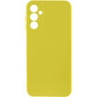 Чохол TPU GETMAN Liquid Silk Full Camera Samsung Galaxy A15 4G/5G / M15 5G Жовтий / Flash