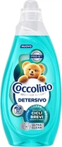 Універсальний гель для прання на коротких циклах Coccolino Wonder Wash Detersivo Ultra Clean ( Свіжість та дезінфекцію запахів), 37 прань, 1480 мл