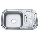 Мийка кухонна ZERIX Z7549-08-180D decor (ZX1607)