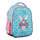 Рюкзак каркасный YES H-100 Funny Bunny 35х28х15 см Розово-голубой (559843)