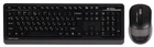 Беспроводная клавиатура и мышь комплект A4tech FG1010 Grey USB 2.0
