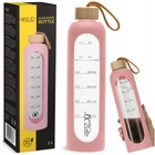 Бутылка для воды спортивная 4FIZJO 1000 мл стеклянная Pink (P-5905973403887)