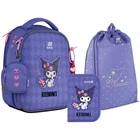 Шкільний набір Kite Education Kuromi SET_HK25-555S-2 (рюкзак, пенал, сумка)