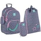 Шкільний набір Kite Education Kawaii Stars SET_K25-585M-2 (рюкзак, пенал, сумка)