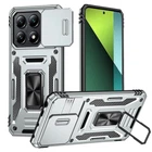 Чехол противоударный Epik Defender Cam Ring Case для Xiaomi 14T Серый / Gray