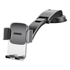 Автомобильный держатель Baseus Easy Control Clamp Pyste Type + Air Outlet set silver