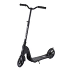 Самокат двухколесный "Best Scooter", c PU колесами, широким велосипедным рулем, новым зажимом руля. Black (98440)