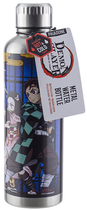 Butelka na wodę Paladone Demon Slayer Wielokolorowa 500 ml (5055964793784)