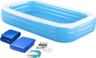 Basen dmuchany Bestway 54009 305 x 183 x 56 cm z matą i pokrywą (5903890606589)