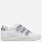 Sneakersy damskie do kostki Geox D15FEC085EW-C0007 40 26 cm Biały/Srebrny (8050036011992)