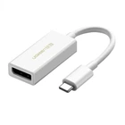 Переходник UGREEN MM130 USB-C to DisplayPort Adapter (White) (40372)
