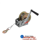 Лебідка барабанна важільна Intertool 450 кг сталевий трос 10 м (GT1454)