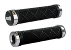 Гріпси ODI Cross Trainer MTB Lock-On Bonus Pack Black w/Silver Clamps (чорні з сріблястими замками)