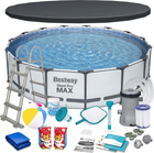 Каркасний басейн Bestway Steel Pro Max 457 x 107 см 18 в 1 56488 (5902854514861)