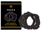 Резинка для волосся Philip B. Smooth Scrunchies чорна 3 шт (850014170578)