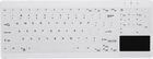 Клавіатура дротова Cherry AK-C7412 Medical Keyboard USB White (7061119200609)
