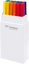 Набір акварельних маркерів Tombow двосторонніх 18 шт (4003198104198)
