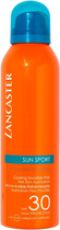 Mgiełka do opalania Lancaster Sun beauty Sport Bruma Invisible Refrescante SPF30 200 ml (3616306643048)