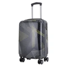 Чемодан малый для ручной клади Semi Line 20" (S) Polycarbonate/ABS-Plastic Black Pattern (T5651-1)