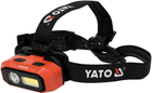 Ліхтар налобний Yato 800 лм акумуляторний з датчиком руху YT-08594 (5906083072628)