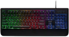 Клавіатура мембранна 2E GAMING KG325 104key, USB-A, EN/UA/RU, LED, чорний