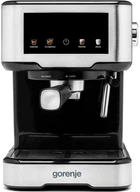 Кофеварка рожковая 1.5л, молотая, ручной капучинатор, нерж Gorenje (kuh0015267)