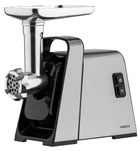 М'ясорубка Ardesto, 2400Вт, 2.2кг/хв, 3 решітки, насадка для ковбас, кеббе, томатів, 4 терки, пластик, чорно-срібний