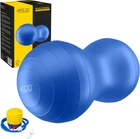 М'яч для фітнесу (арахіс) 4FIZJO Air Ball Peanut 45 x 90 см Anti-Burst Blue (P-5907739312945)