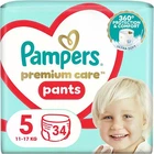 Підгузки-трусики Pampers Premium Care Pants розмір 5 (11-17 кг), 34 шт