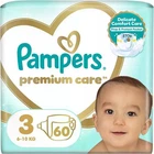 Подгузники Pampers Premium Care 3 (6-10 кг), 60 шт