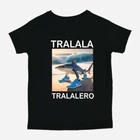 Підліткова футболка для хлопчика Спиногриз Tralaleo Tralala 10-00926 146 см Чорна (ROZ6501089734)