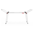 Сушка для белья Vileda Infinity Flex напольная, с откидными крыльями, с колесиками, рабочая поверхность 30 м (169959)