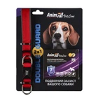 AnimAll АнімАлл ВетЛайн Double Guard комплект нашийник з протипаразитарною стрічкою, 20 мм/320-400 мм, червоний (180791)