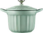 Гусятниця Buydeem чавунна емальована Cozy Greenish 1.8 л (6950386610123)