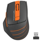 Мышь беспроводная A4Tech FG30S Orange/Black USB