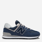 Чоловічі кросівки New Balance 574 ML574EVN 44.5 (10.5US) Темно-сині (195907806036)