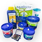 Набор средств по уходу за бассейном Стартовый 5в1 AquaDoctor Super Kit + поплавок и тестер для воды Набор химия для бассейна (VS1025)