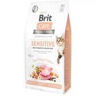 Сухой корм для кошек Brit Care Cat GF Sensitive Digestion & Delicate Taste для привередливых с индейкой и лососем