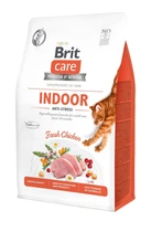 Сухой корм для кошек Brit Care Cat GF Indoor Anti-stress для живущих в помещении с курицей