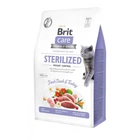 Сухой корм для кошек Brit Care Cat GF Sterilized Weight Control для стерилизованных и с избыточным весом с уткой и индейкой
