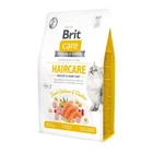 Сухой корм для кошек Brit Care Cat GF Haircare Healthy & Shiny Coat со сложным уходом за шерстью с лососем и курицей