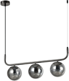 Lampa wisząca Light Prestige Alisa 3xE14 Graphite (LP-005/3L grafit)
