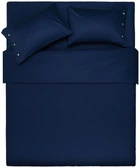 Простирадло на резинці Ardesto Mix&Match, 180x200+30см, 100% бавовна, сатин, синій