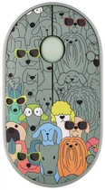 Миша 2E MF300 PETS:DOGS Silent WL BT, зелений
