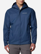 Kurtka wiatrówka męska sportowa Columbia Watertight II Jacket 1533898479 L Niebieska (195982193373)